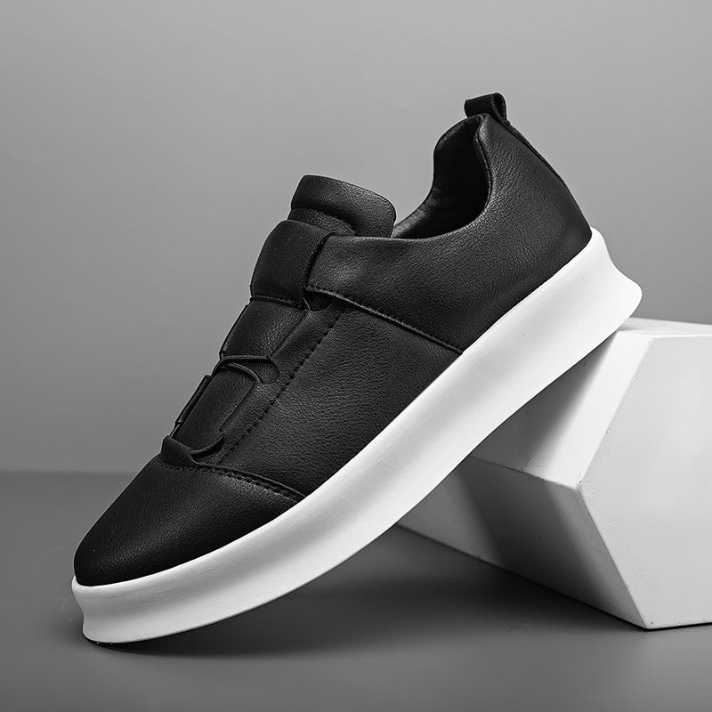 Enzo Slip-On Leather Sneakers